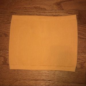 orange tube top